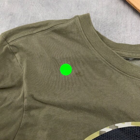 Nike T-Shirt Men Small Green NFL NEW YORK JETS Salute To Service Dri-Fit Cotton - Picture 6 of 10
